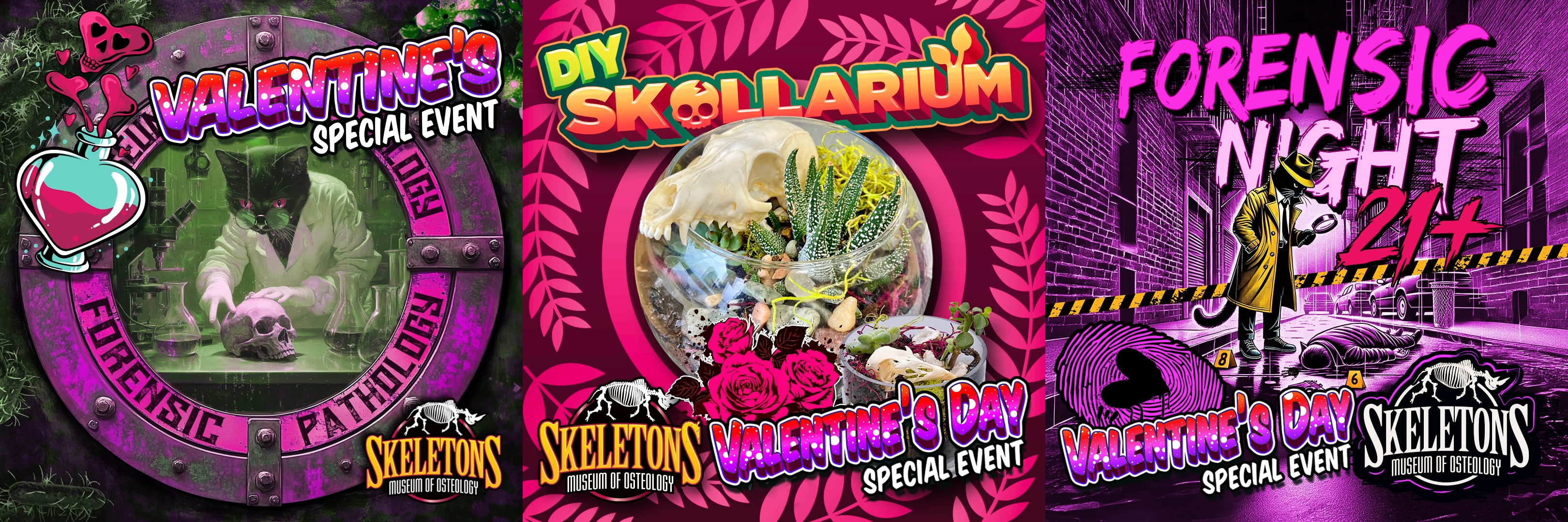 Skip Dinner and Movies - Date Night at the SKELETONS Museum OKC