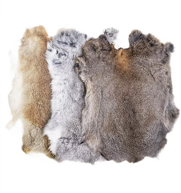 Natural Rabbit Fur