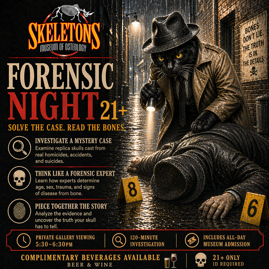 Forensic Night 21+ Event 