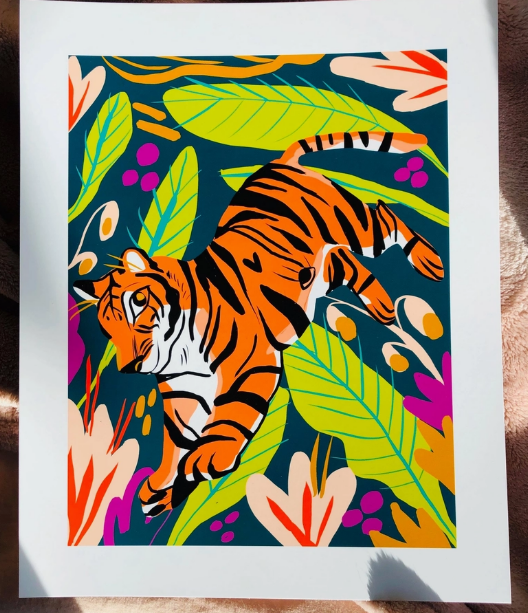 Bunny Dee Art Print
