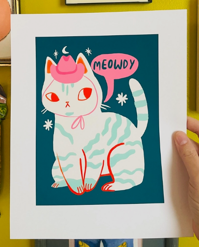 Bunny Dee Art Print