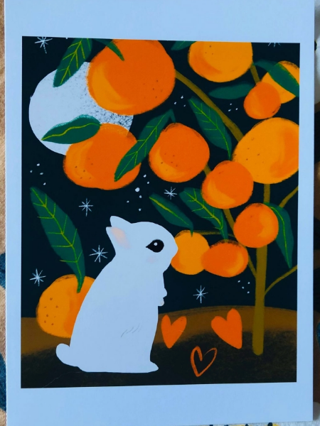 Bunny Dee Art Print